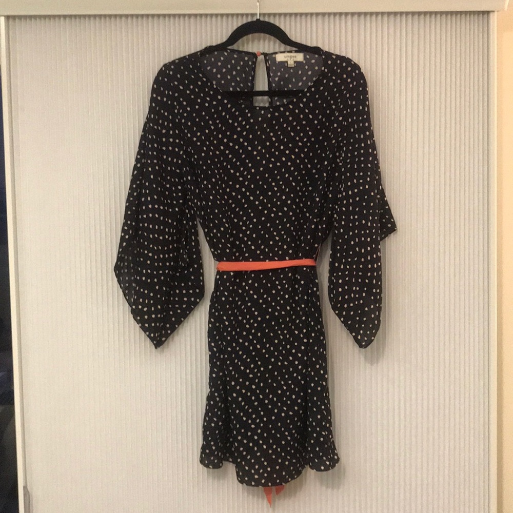 Women’s dress with bell sleeves size L