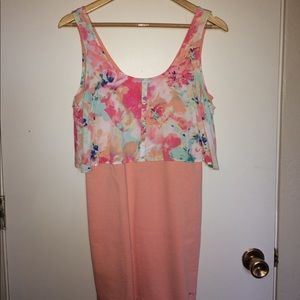 Bright Fitted Dress
