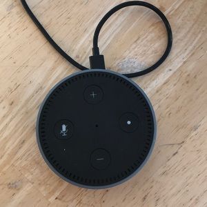 Alexa echo with power chord