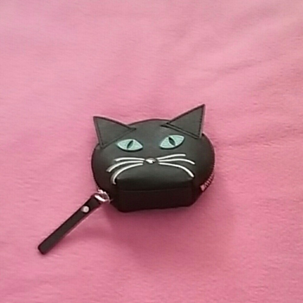 Kate Spade cat coin purse