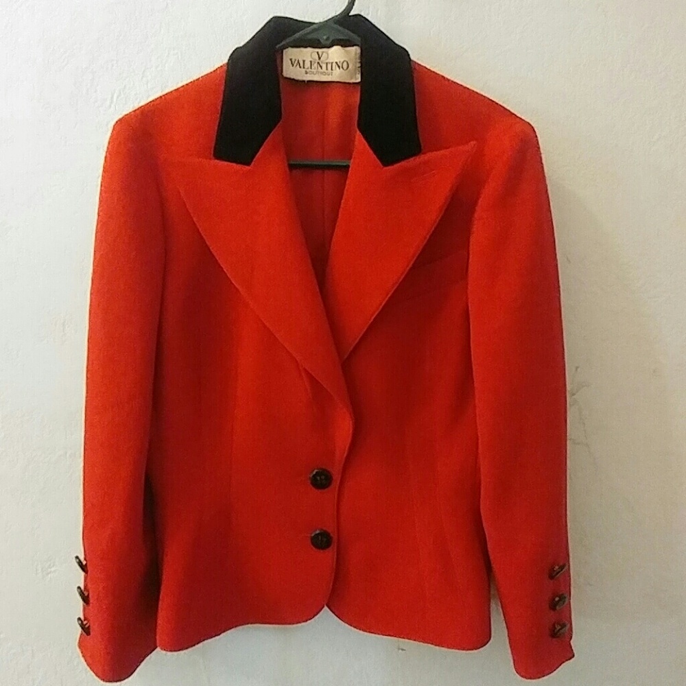 Valentino Boutique Vintage Blazer Size 36
