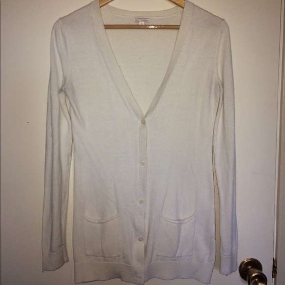Cream colored cardigan - Picture 1 of 2