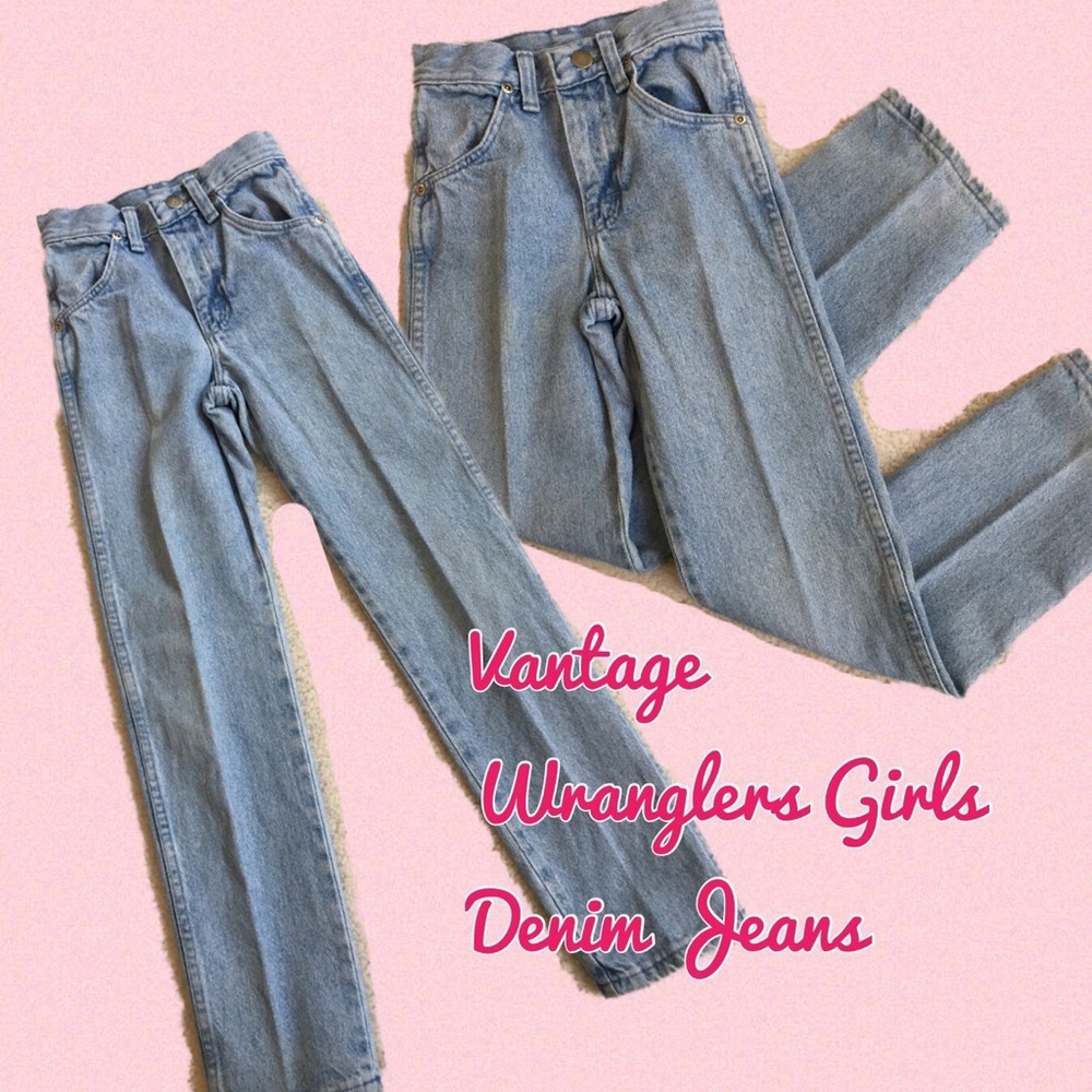 Wranglers Girls Denim Jeans