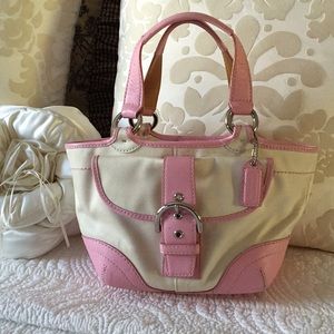 COACH PINK HANDBAG