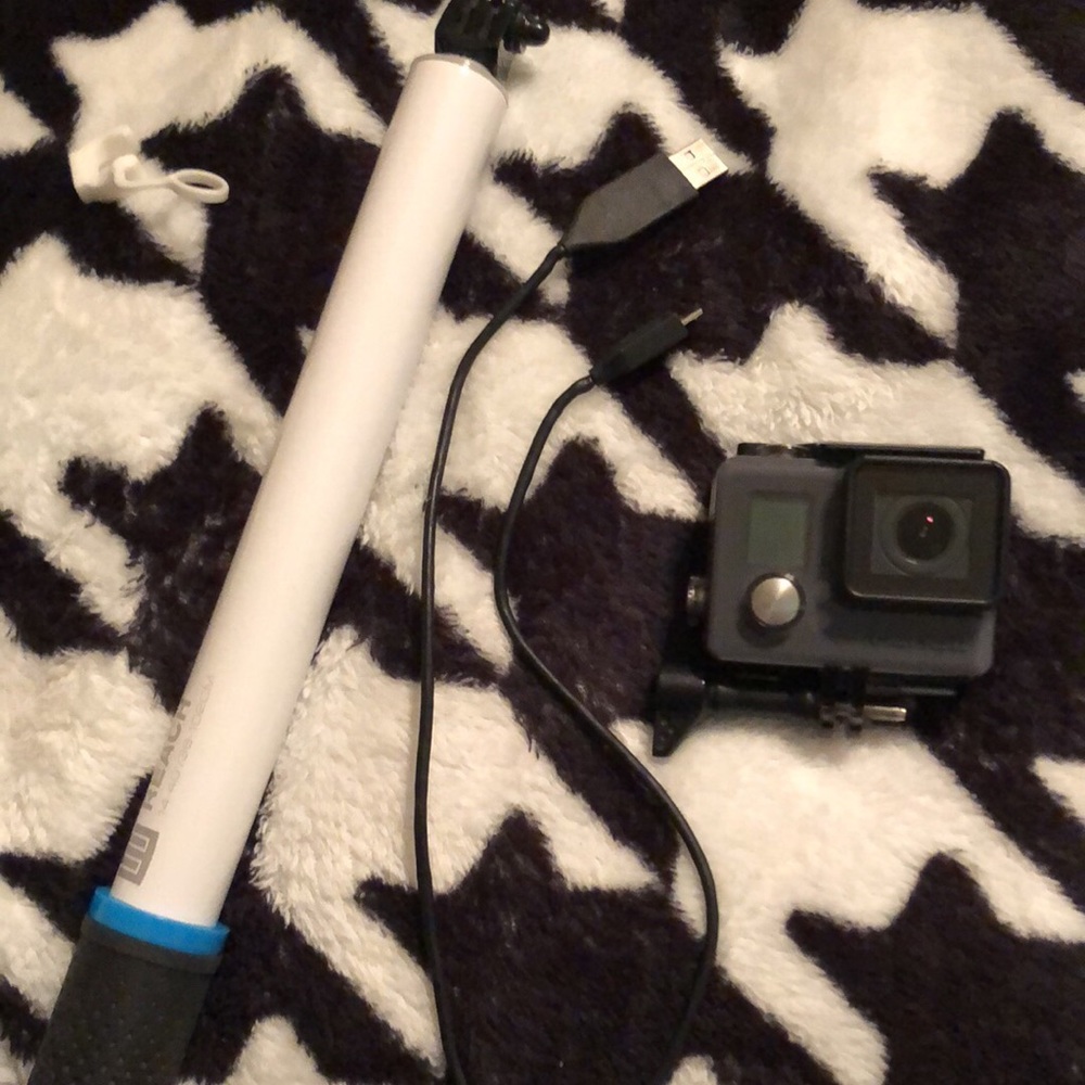 GoPro plus stick. Hero+