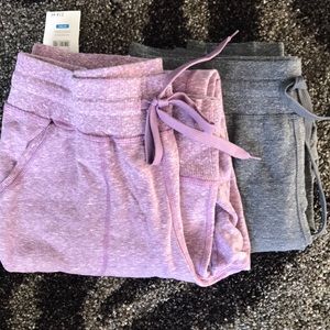 2 pair NWT sweatpants size Medium.