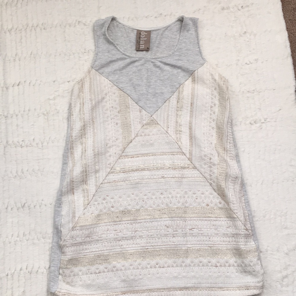 Dolan Left Coast embroidered tank dress