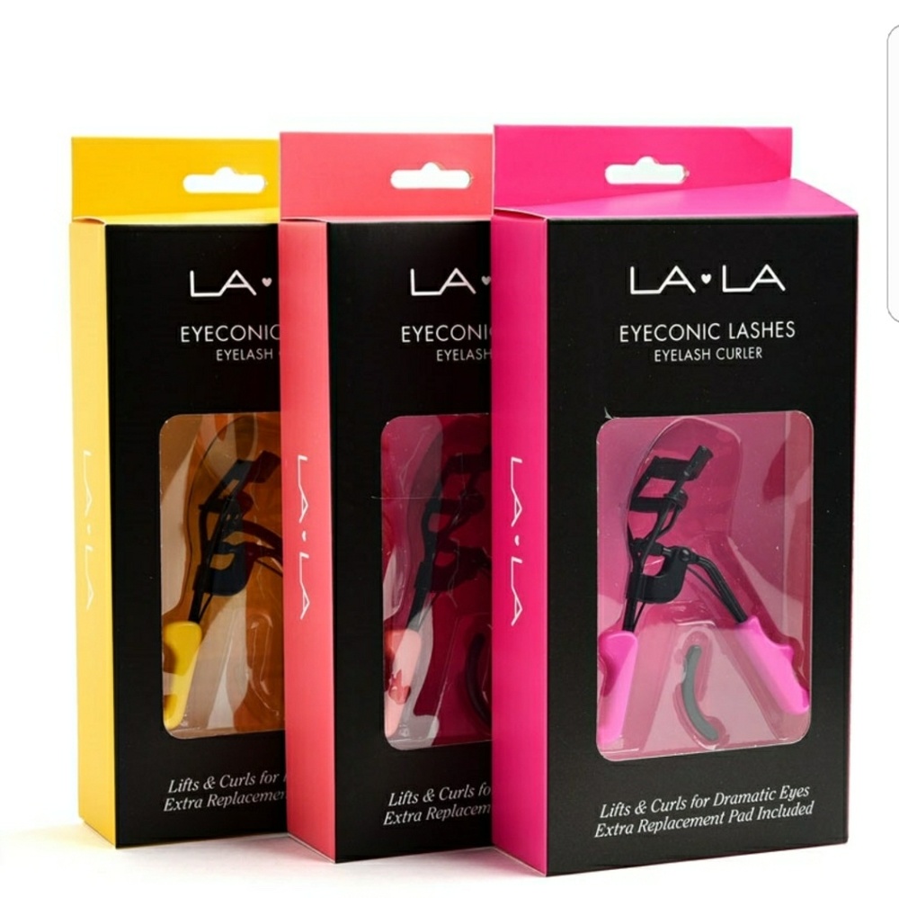 NIB LA*LA Eyeconic Eyelash Curler