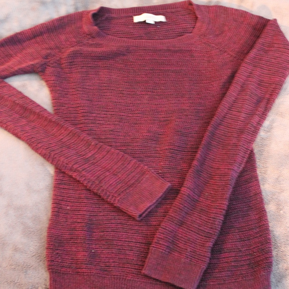 Maroon Loft Sweater