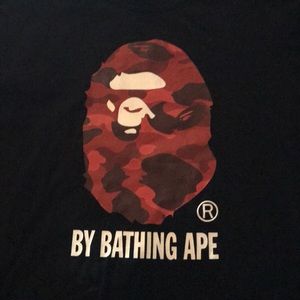 Bape t shirt size large