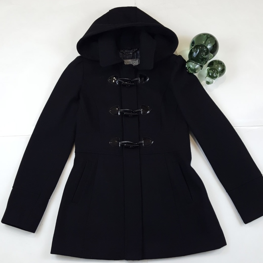 *SOLD* Guess Women's Wool Pea Coat Size S