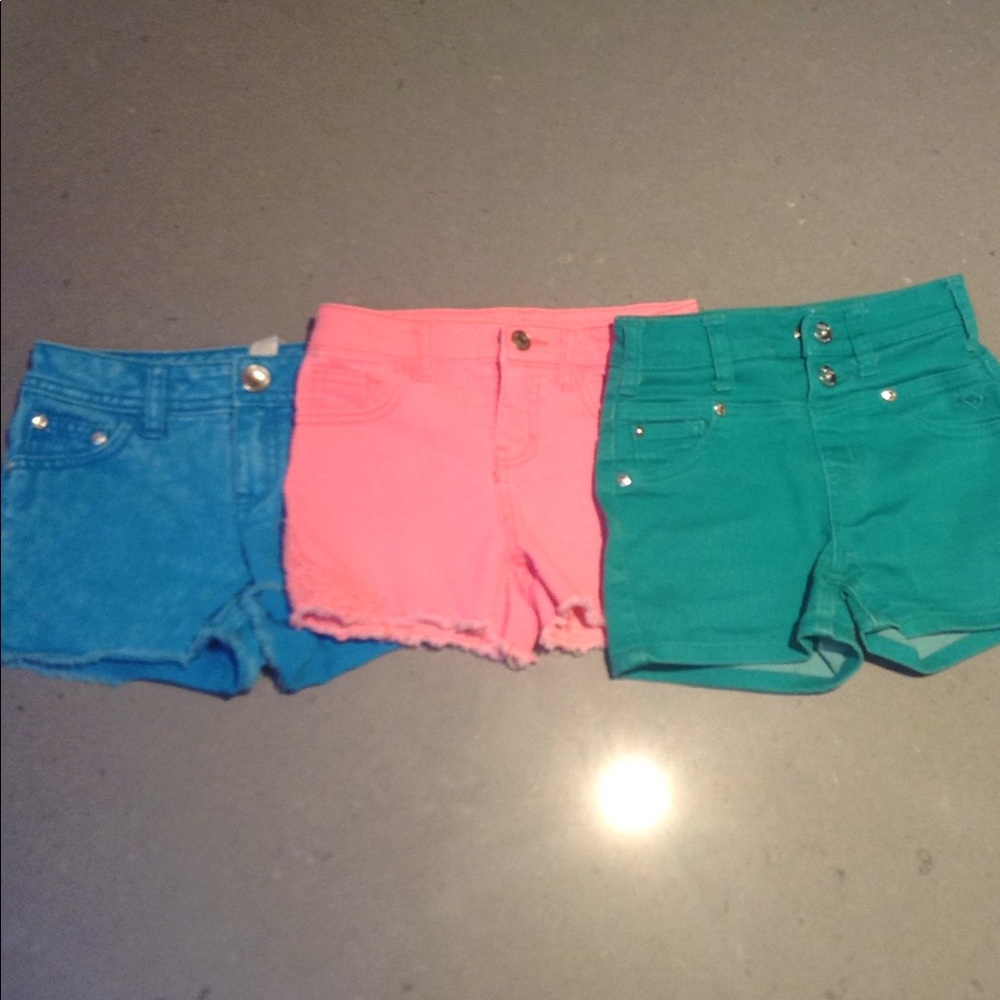 3 pair of shorts!!! Barely ever worn.