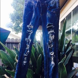 Ripped jeans