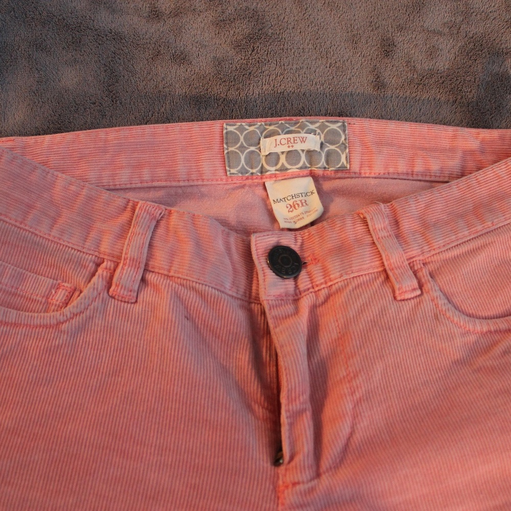 J Crew Factory Matchstick Corderoys