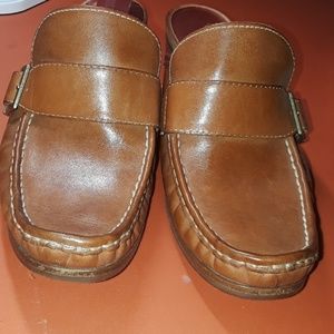 Timberland leather mules