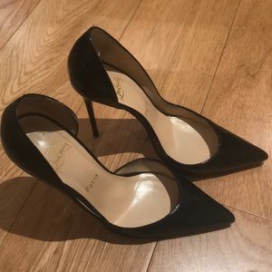 *SOLD*Black Christian Louboutin Iriza Patent