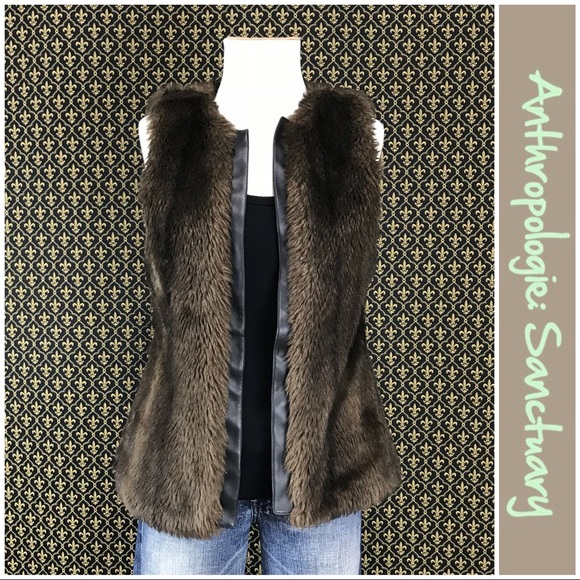 Anthro “Plush Pretender Vest” by Sanctuary - Picture 1 of 8