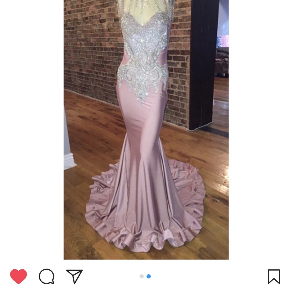 Blush pink custom gown Sale today only