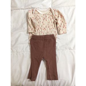 Baby girl leggings set