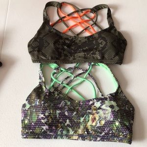 Lululemon sport bras